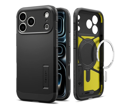 Etui ochronne do smartfonów Spigen Tough Armor T MagSafe do iPhone 18 Pro/17 Pro (black)